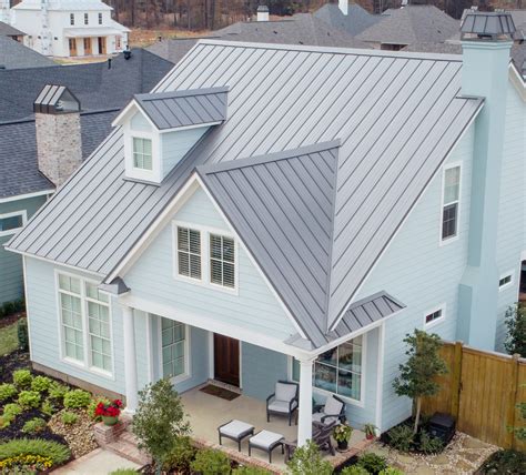 tan metal roof house|standing seam metal roofing colors.